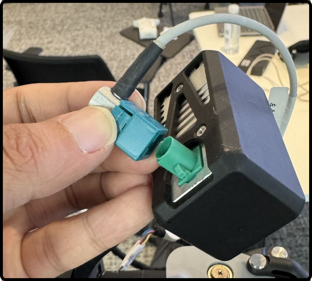 Camera is removed.